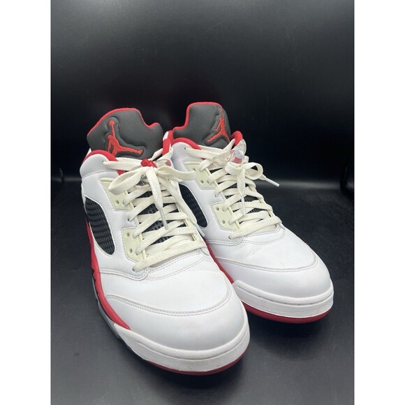Air Jordan 5 Retro Low Fire Red 2016 Men’s Size 12 (819171-101) Clean main image 7